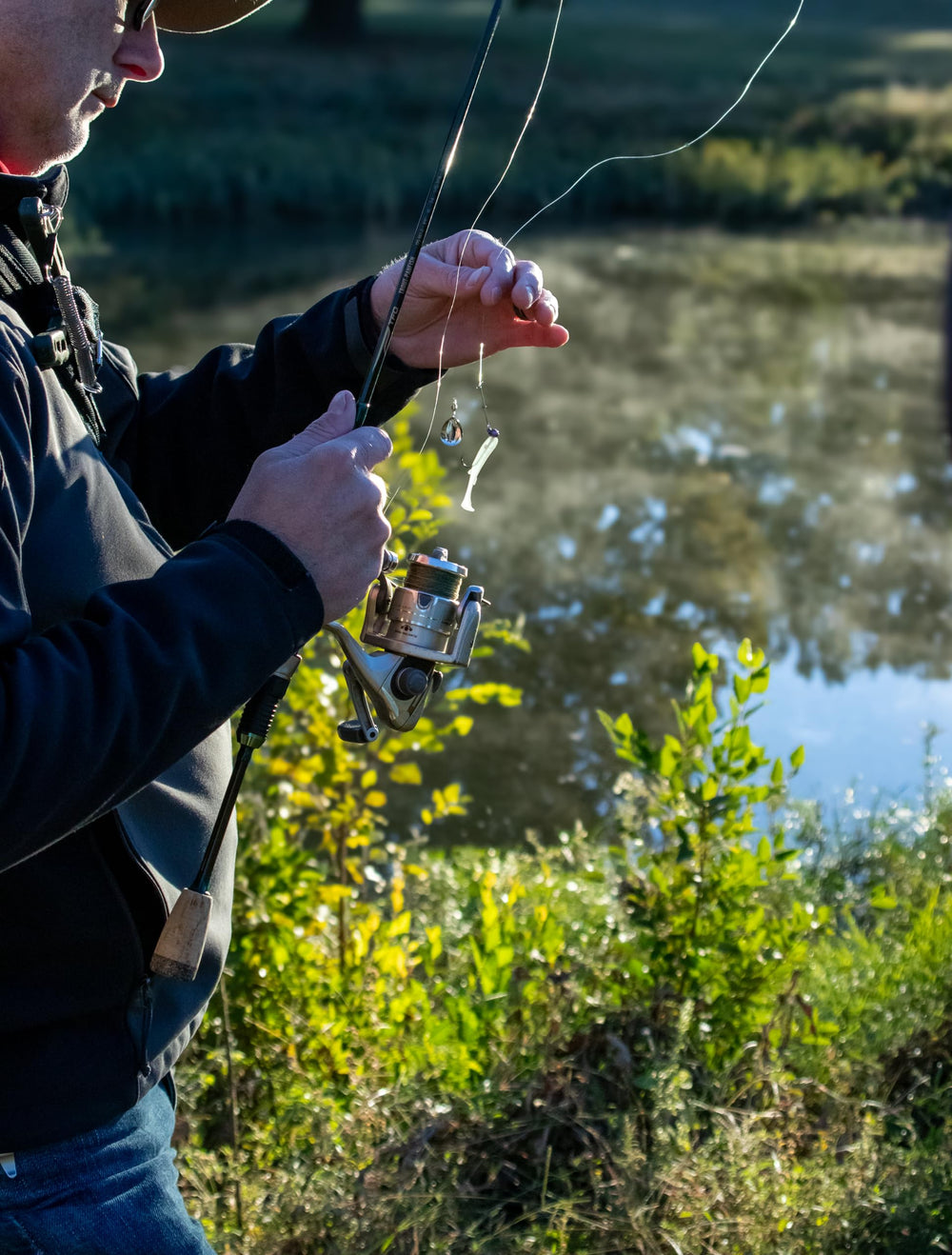 Rebel colors and shapes mimic key forage species for creek fishing.