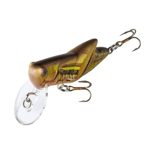 Rebel Crickhopper grasshopper-paint highlights realistic coloration for trout