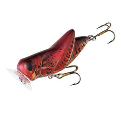 Rebel Crickhopper Popper Fire Cricket 1.75 side view shows twitch action cue