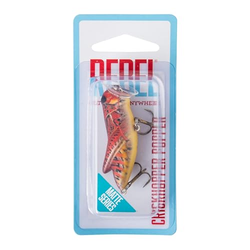 Rebel Crickhopper Popper Fire Cricket 1.75 topwater lure for panfish and bass