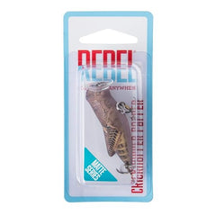 Twist and pop action from Rebel Crickhopper Popper attracts bass in clear water