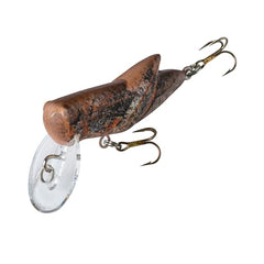 Rebel Crickhopper topwater lure showing action-ready pose for enticing strikes.