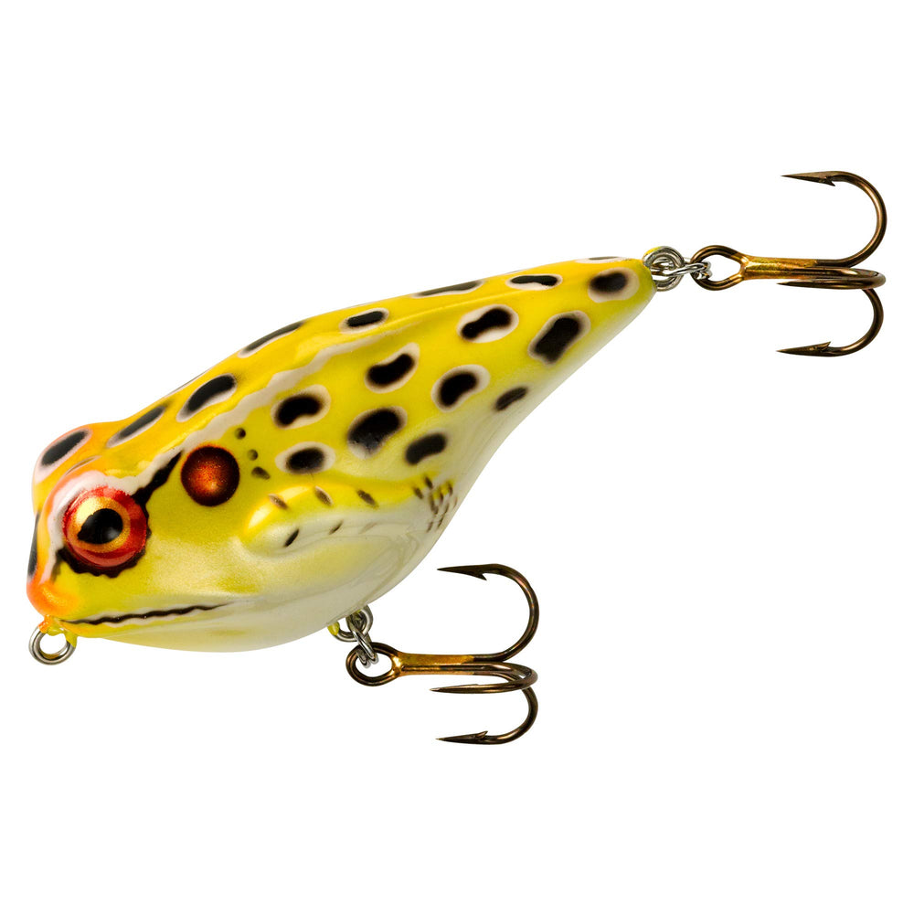 Rebel Frog-R Lure swamp frog profile for realistic topwater bass fishing