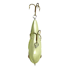 Rebel Frog-R features a realistic frog design for wary bass in shallow water.
