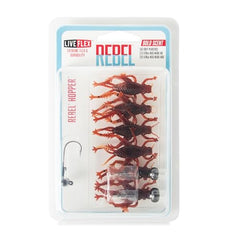 Rebel KEG Head Jig 1-16oz detail highlights versatile jig options.