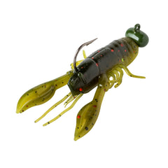 Rebel LIVEFLEX Creek Craw soft plastic with lifelike shape for natural prey mimic