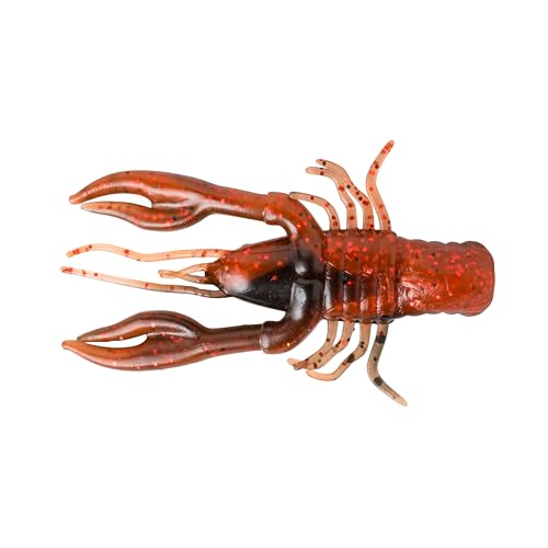 Rebel LIVEFLEX Creek Craw swimming action demonstrates flexible realism