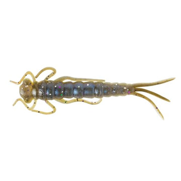 Rebel LIVEFLEX Siren Nymph side view highlights precise tail action for realistic movement.