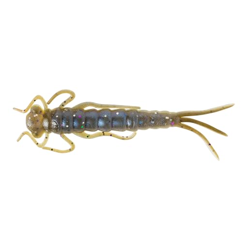 Rebel LIVEFLEX Siren Nymph side view highlights precise tail action for realistic movement.