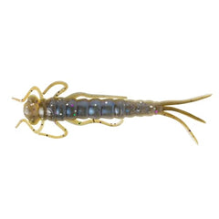 Rebel LIVEFLEX Siren Nymph side view highlights precise tail action for realistic movement.