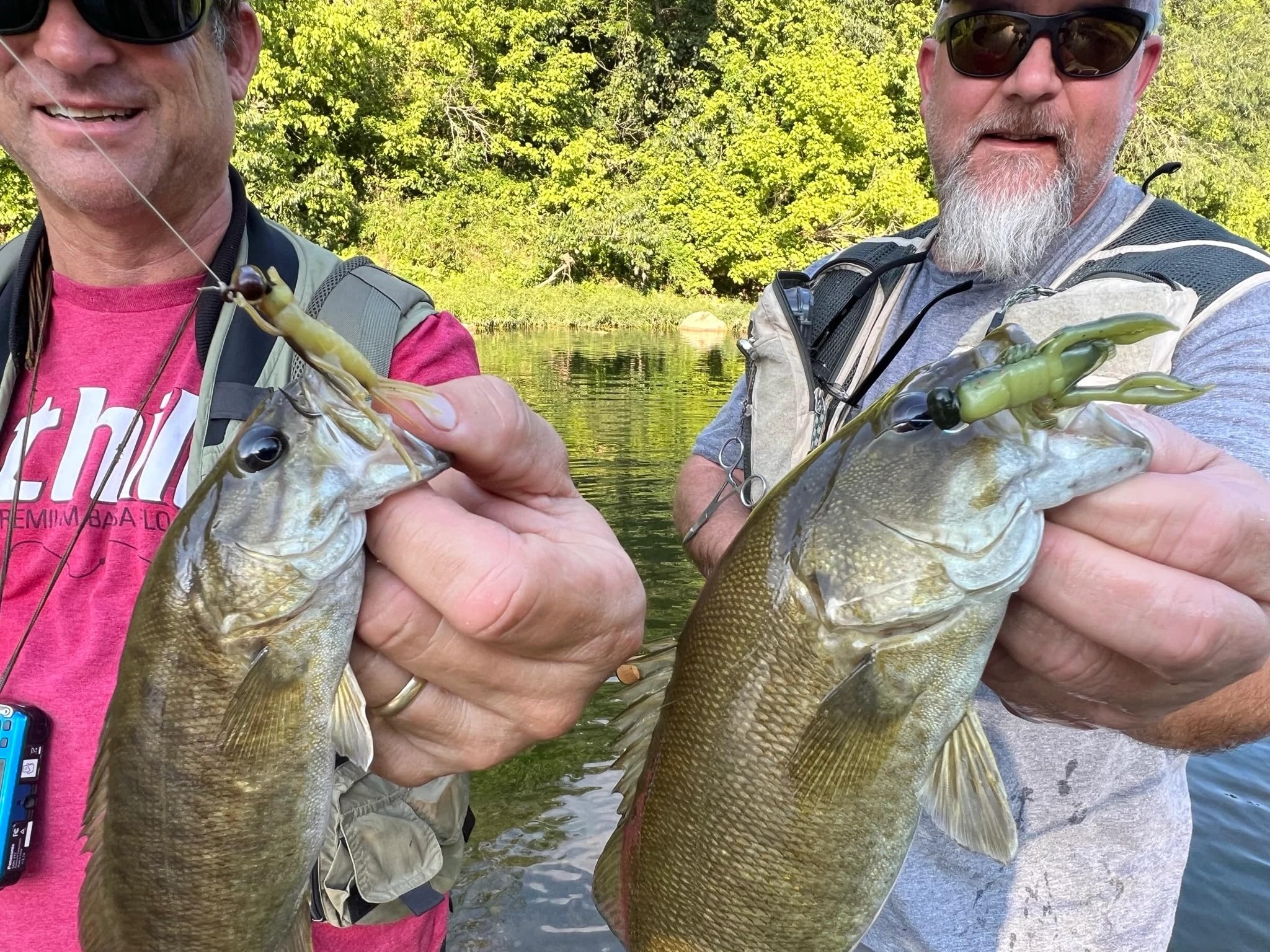 Family fishing scene using the Rebel kit