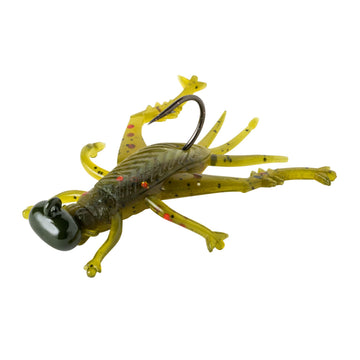 Rebel LIVEFLEX Hopper Summer color shows lifelike action for convincing prey mimics.