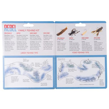 Rebel LiveFlex soft plastics in fluid action for easy casting