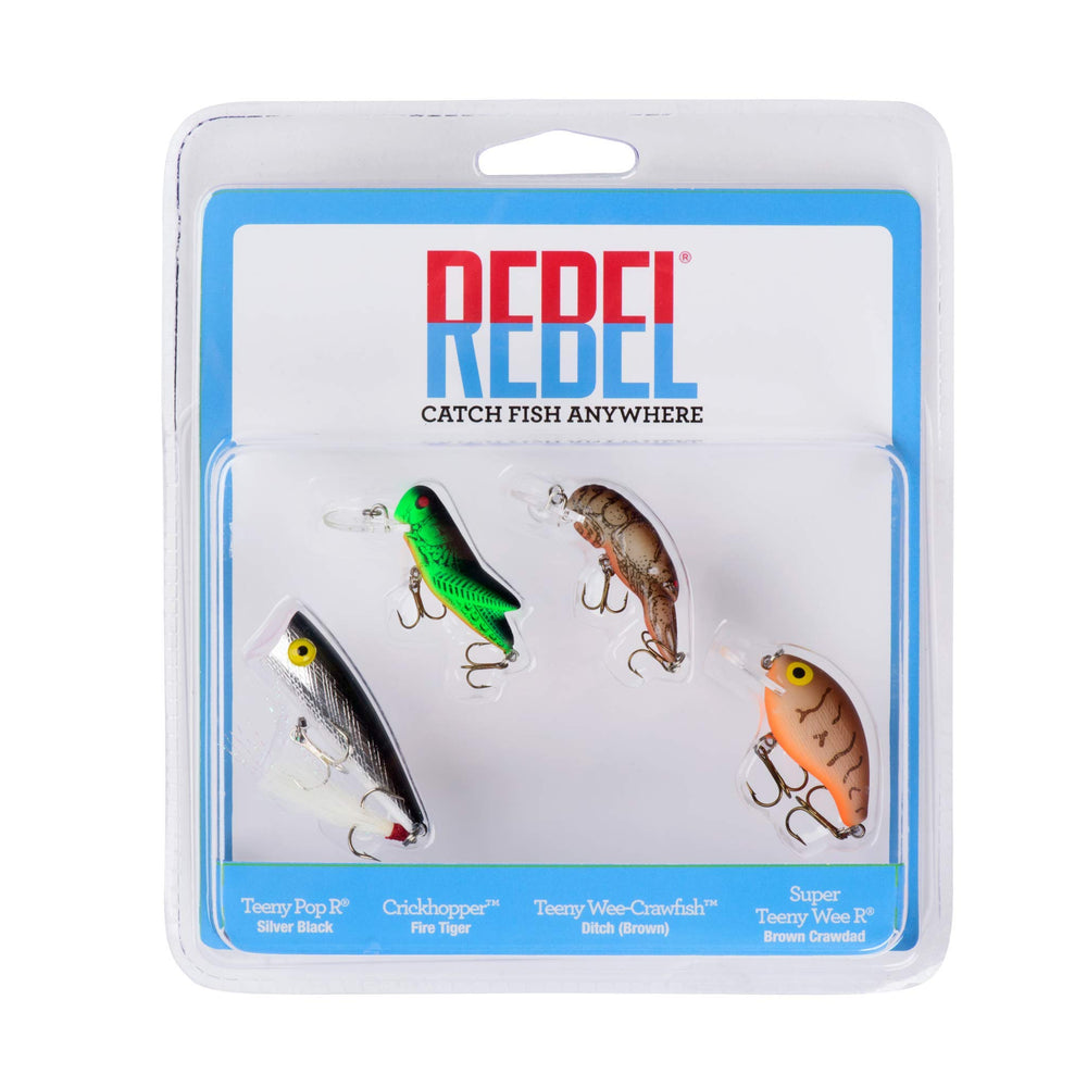 Rebel Lures Classic Critters crankbait 4-pack product image