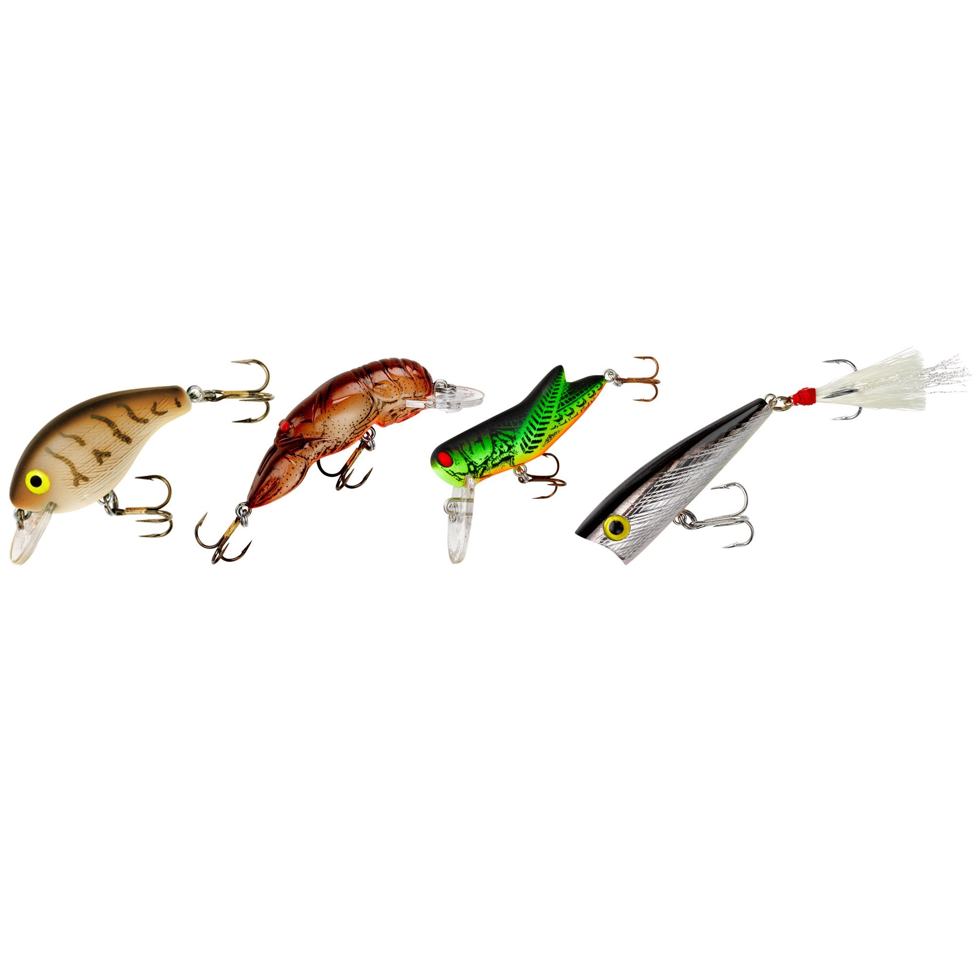 Crickhopper topwater and shallow lure from Rebel Lures Classic Critters 4-Pack