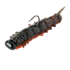 Rebel Lures LIVEFLEX Cata Crawler Wooly Bear 2in in water, lifelike prey that draws bites.