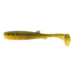 Rebel Lures LIVEFLEX Shore Shiner Darter close-up, scent-infused soft plastics for enticing bites