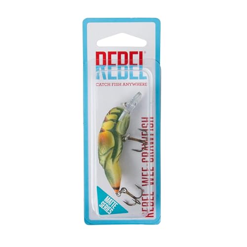 Rebel Wee Craw demonstrates 5-7 ft diving depth for mid-water bites