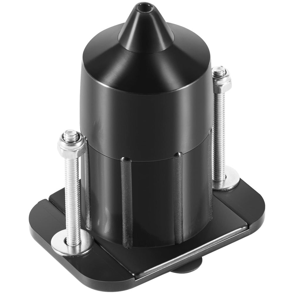 Complete receptacle kit layout with main component and hardware