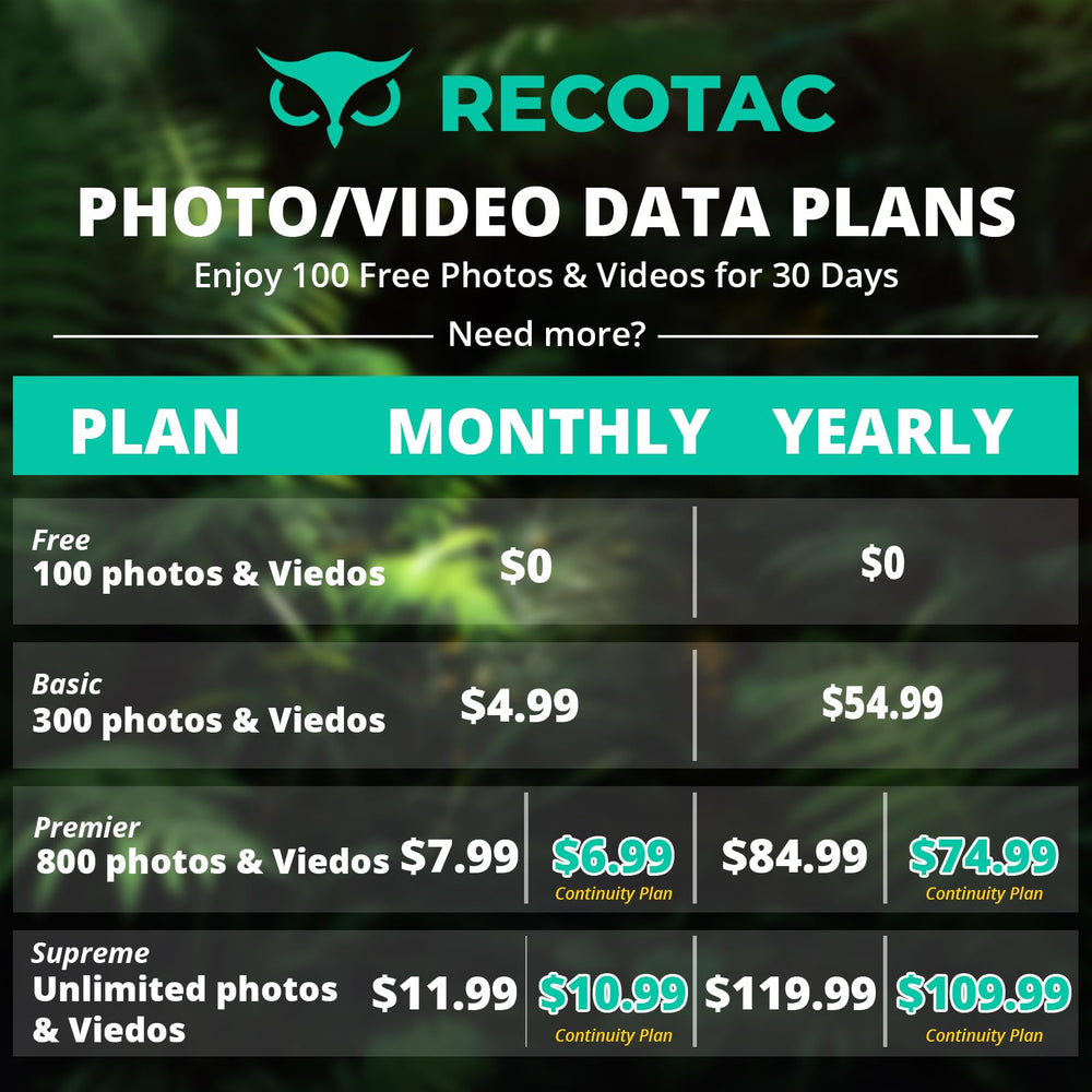 RECOTAC Sense cloud and app for easy media download