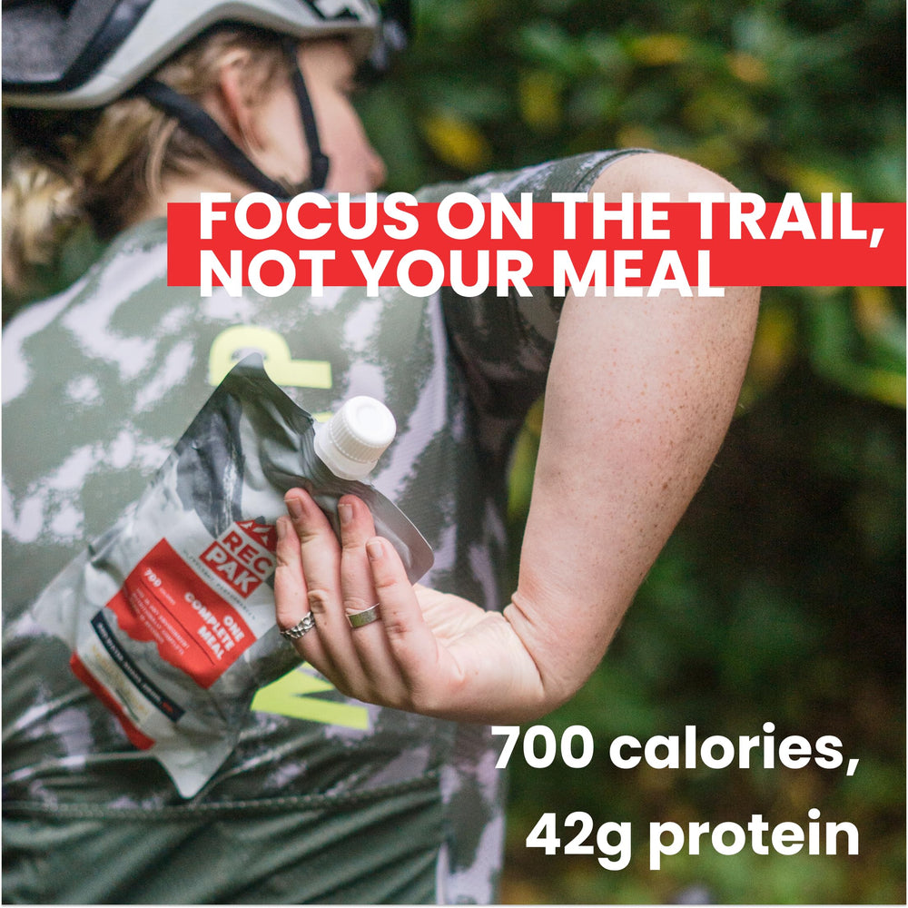 RecPak lightweight durable pouch with reseal for on-the-go meals