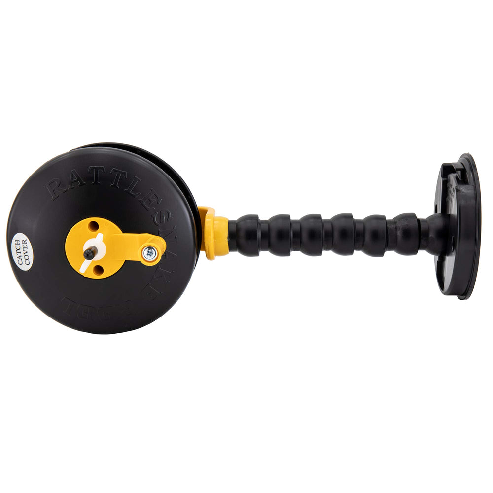 RecPro Noisemaker Reel used on ice signals bites with clear alerts