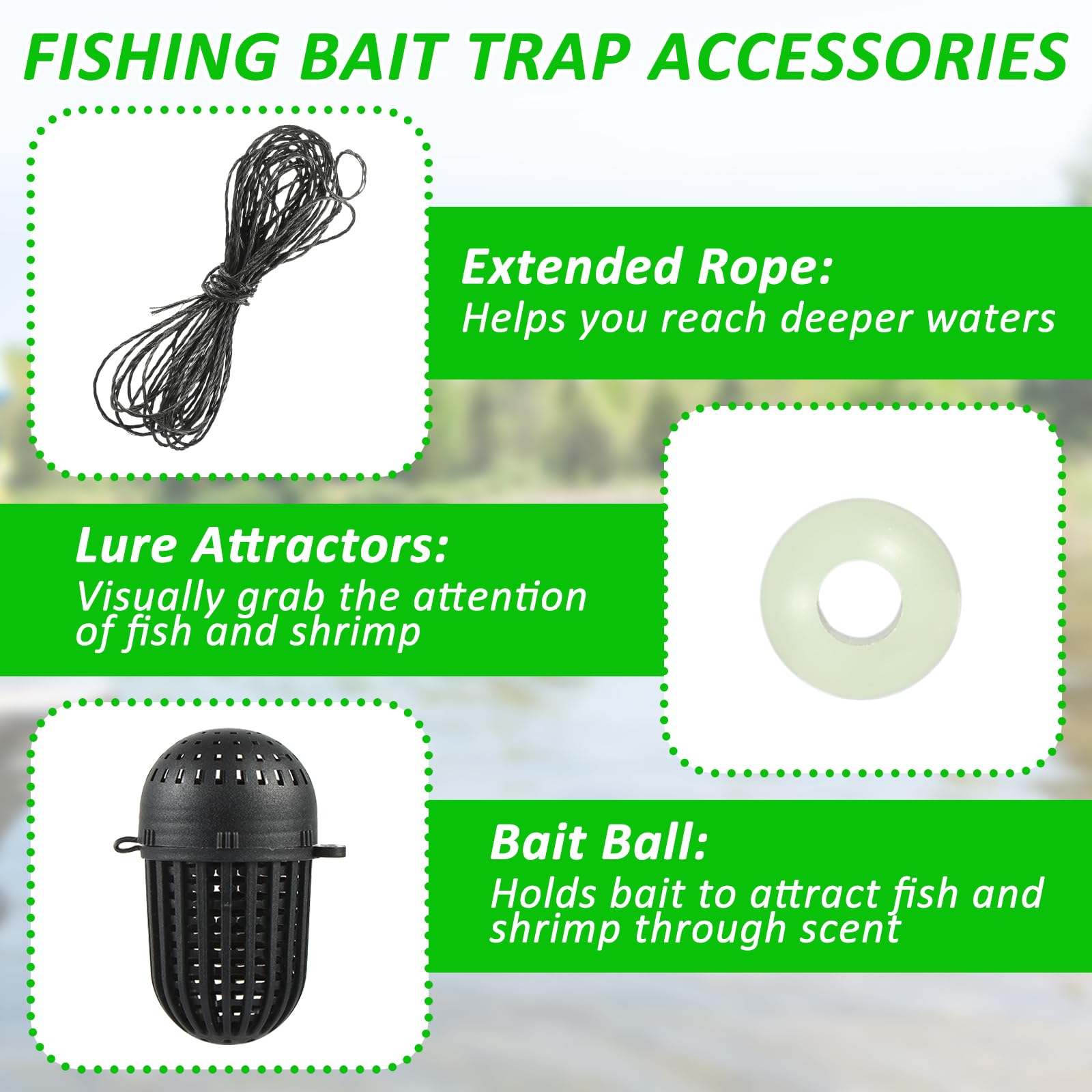 Rectangular minnow trap for shallow water fishing, compact and sturdy
