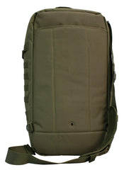 Red Rock Outdoor Gear Traveler Duffle stowable backpack straps for comfortable carry.
