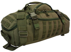 Red Rock Outdoor Gear Traveler Duffle main compartment with padded dividers for organized gear.