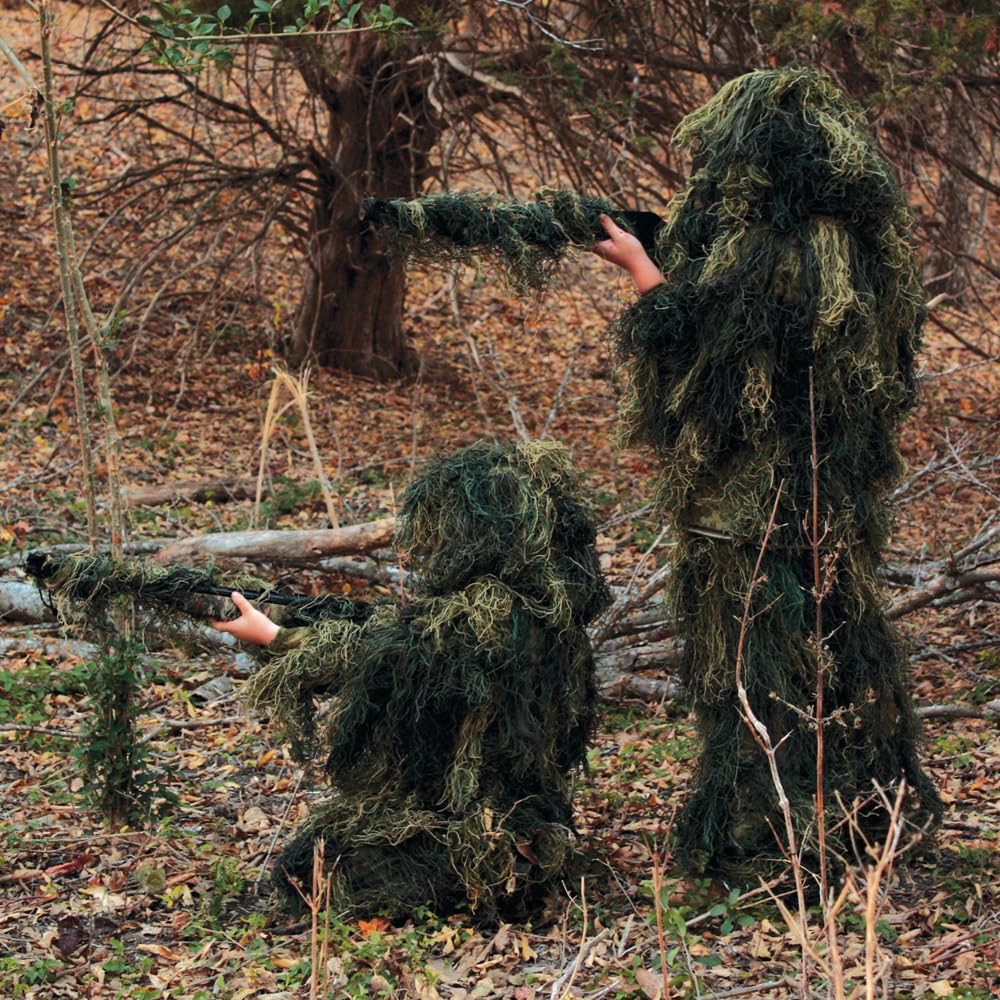 Red Rock Outdoor Gear ghillie suit stuff sack for easy transport.