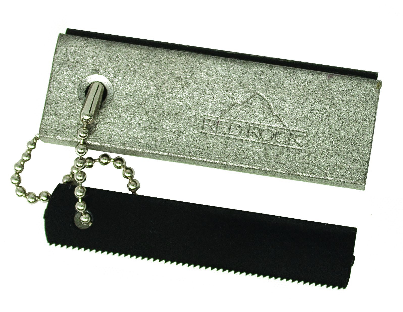 Red Rock Outdoor Gear magnesium fire starter sparks to ignite tinder quickly in any weather.