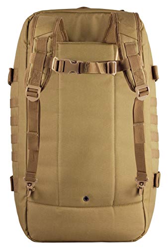 Red Rock Traveler Duffle Pack top carry handle for quick grab-and-go transport.