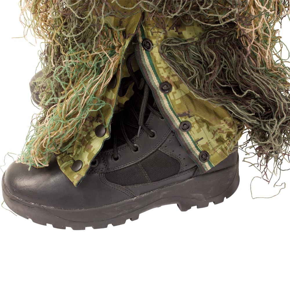 Red Rock Outdoor Gear woodland camouflage pattern with 3D texture.