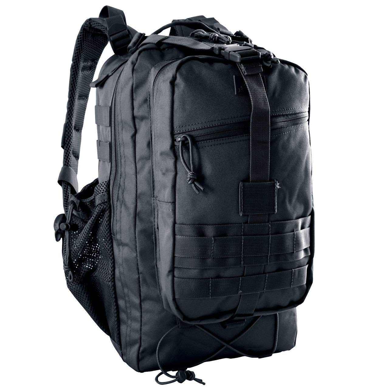 Red Rock Summit Backpack front view showing compact design and MOLLE readiness for gear