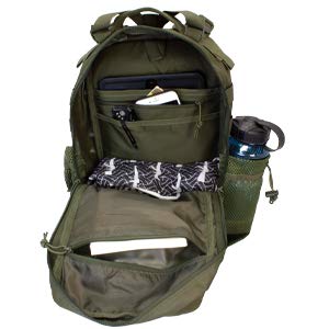 Red Rock Summit Backpack olive drab ideal for day trips and commuting.
