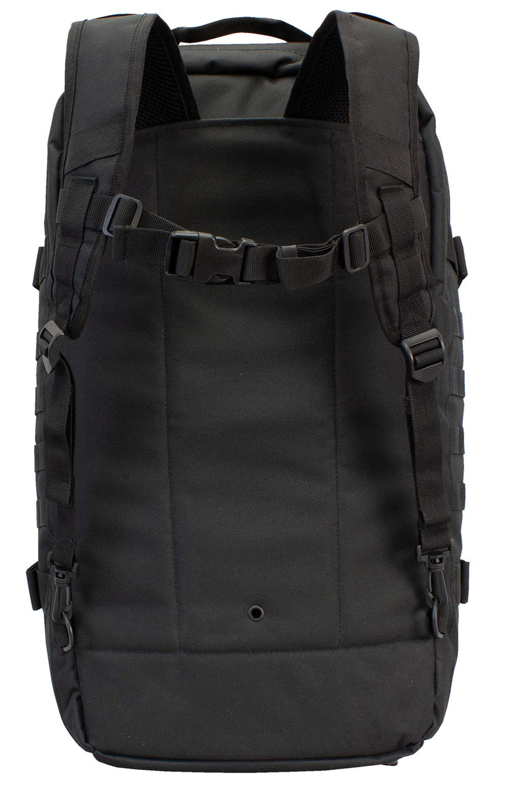 Red Rock Traveler Duffle backpack straps provide hands-free versatility on the move