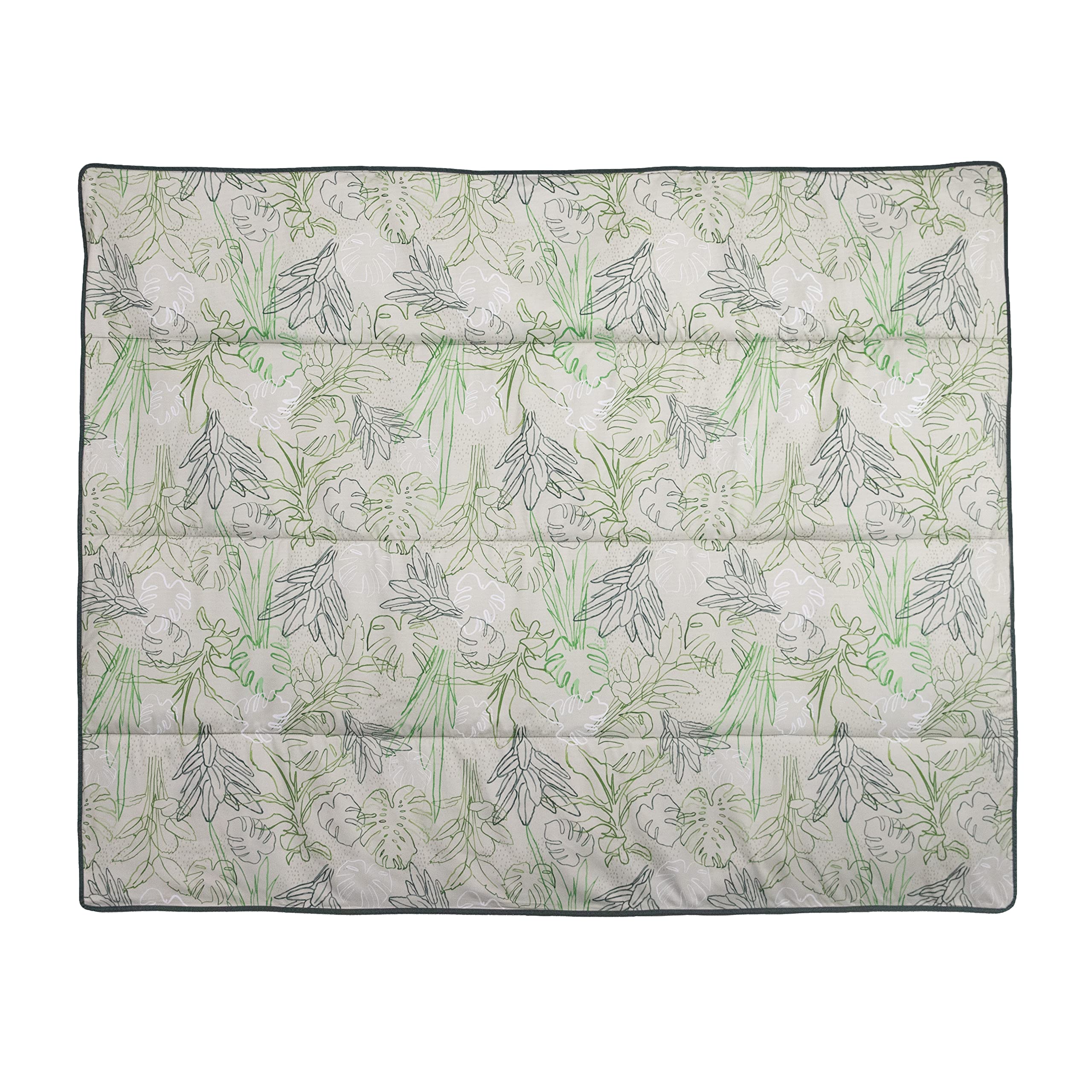 Red Rovr Adventure Blanket on the beach, fully unfolded for ample seating
