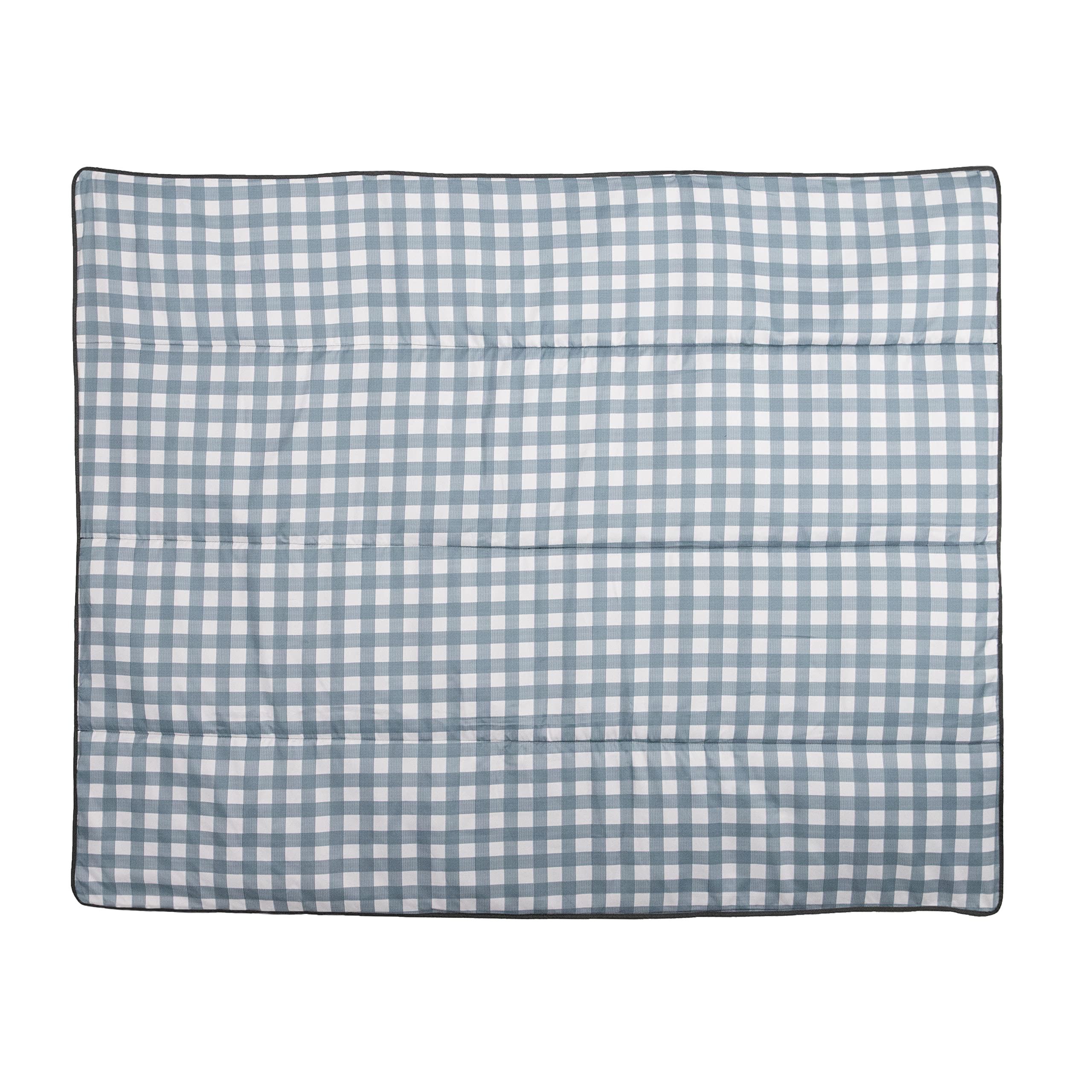 RED ROVR adventure blanket on the beach offers roomy seating.