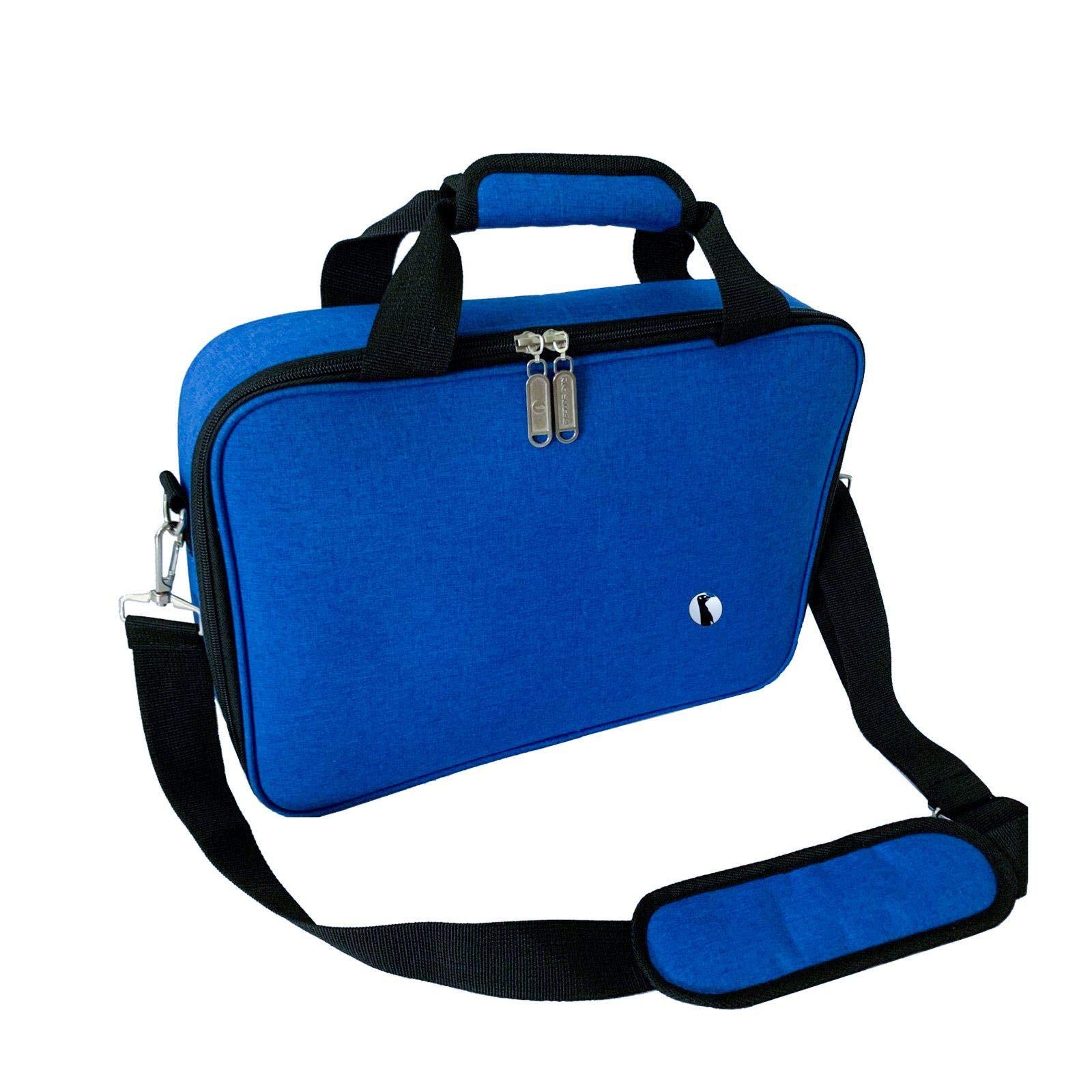 Red Suricata covert cooler with professional briefcase look for office use