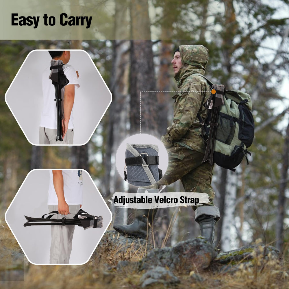 REDCAMP stools lightweight and backpackable for trips