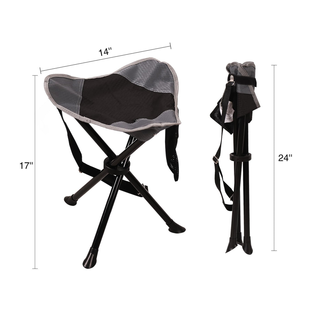 REDCAMP seat closeup shows durable double-layer oxford fabric