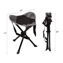 REDCAMP seat closeup shows durable double-layer oxford fabric