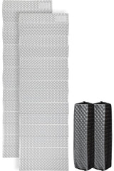 REDCAMP foldable foam pad top view, compact for backpacking.