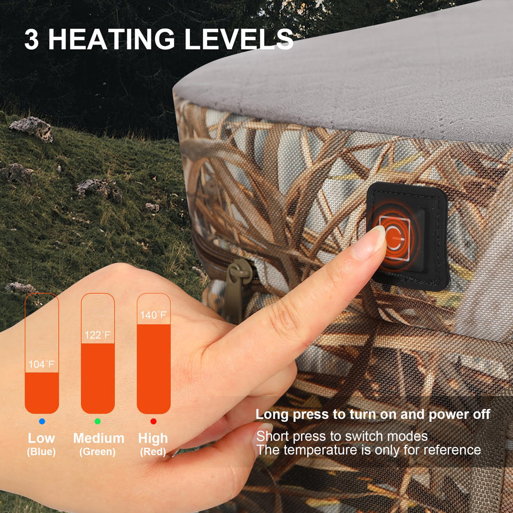 REDCAMP camouflage pattern helps concealment during outdoor activities