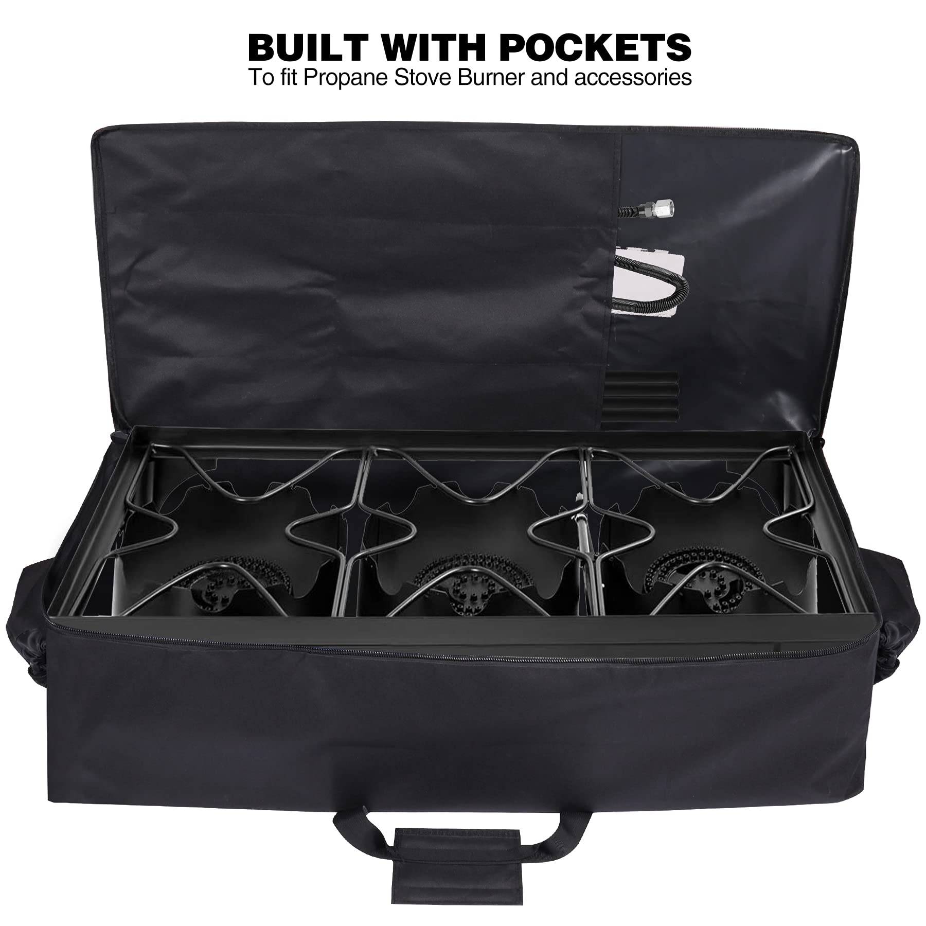 REDCAMP bag reinforced handle offers comfort and portability