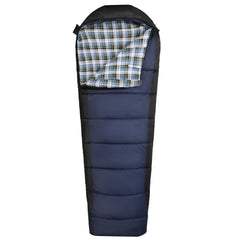 Redcamp cold-weather mummy sleeping bag full view for all-night warmth on winter trips.