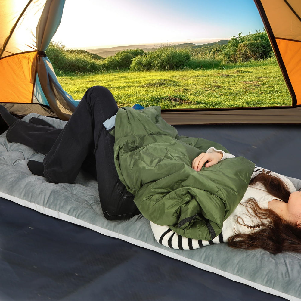 REDCAMP cot pad measures 85x29.5 inches for lounge-like rest