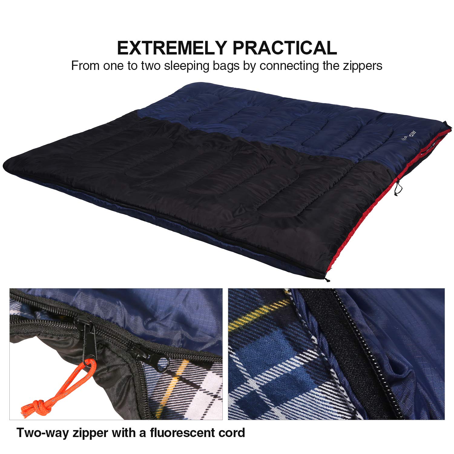 REDCAMP compression sack demonstrates portable packing for travel