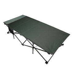REDCAMP extra-large camping cot open layout for spacious sleep.