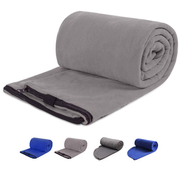 Redcamp fleece sleeping bag liner 75-inch length adds warmth for outdoor sleep.